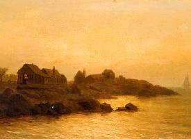 Nicoll, James Craig - Fish Houses at Sunset