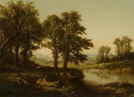 Smillie, James David - Twilight Over the Landscape