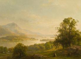 Fuechsel, Hermann - Twilight Over the Landscape