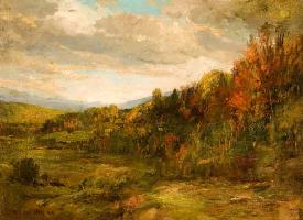 Shurtleff, Roswell Morse - Twilight Over the Landscape